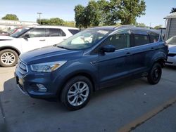 Salvage cars for sale at Sacramento, CA auction: 2018 Ford Escape SEL