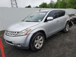 Salvage cars for sale from Copart Windsor, NJ: 2006 Nissan Murano SL