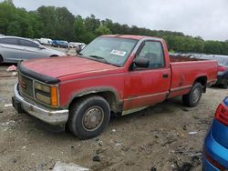 Salvage cars for sale from Copart Seaford, DE: 1993 GMC Sierra C1500