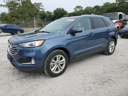 Salvage cars for sale at Fort Pierce, FL auction: 2019 Ford Edge SEL