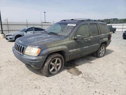 Salvage cars for sale at Lumberton, NC auction: 2001 Jeep Grand Cherokee Limited