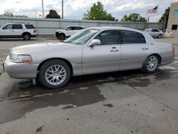 Salvage cars for sale at Littleton, CO auction: 2009 Lincoln Town Car Signature Limited