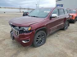 Salvage cars for sale from Copart Mcfarland, WI: 2018 Jeep Grand Cherokee Limited