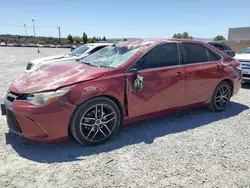 Salvage cars for sale at Mentone, CA auction: 2015 Toyota Camry LE