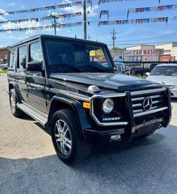 Salvage cars for sale from Copart Waldorf, MD: 2013 Mercedes-Benz G 550