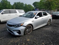 Salvage cars for sale from Copart Finksburg, MD: 2019 KIA Optima LX