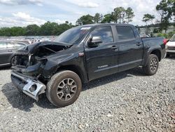 Salvage cars for sale at Byron, GA auction: 2010 Toyota Tundra Crewmax SR5