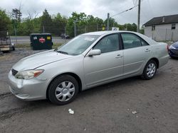 Salvage cars for sale at York Haven, PA auction: 2003 Toyota Camry LE