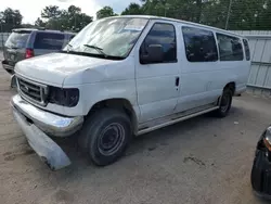 Salvage cars for sale at Austell, GA auction: 2007 Ford Econoline E350 Super Duty Wagon