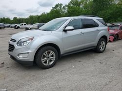 Salvage cars for sale at Ellwood City, PA auction: 2016 Chevrolet Equinox LT