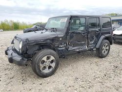 Jeep salvage cars for sale: 2016 Jeep Wrangler Unlimited Sahara