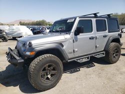 Salvage cars for sale from Copart Las Vegas, NV: 2019 Jeep Wrangler Unlimited Sport