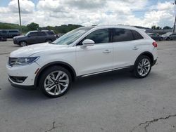 Salvage cars for sale from Copart Lebanon, TN: 2017 Lincoln MKX Reserve