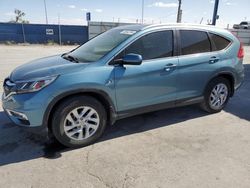 Salvage cars for sale at Anthony, TX auction: 2016 Honda CR-V EXL