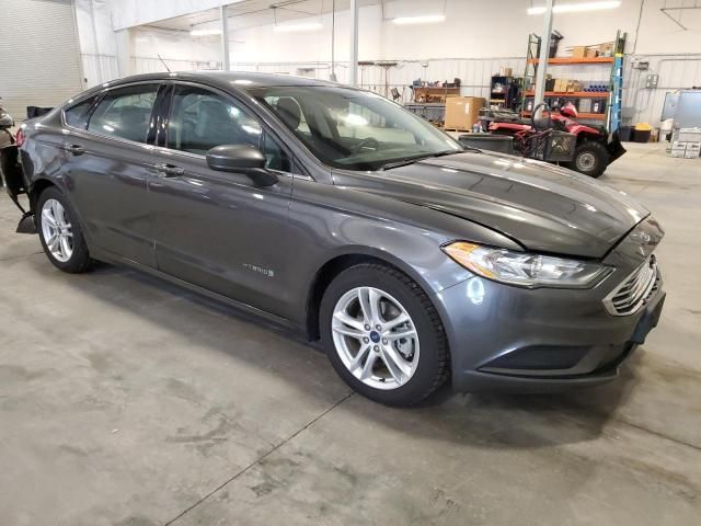 2018 Ford Fusion S Hybrid