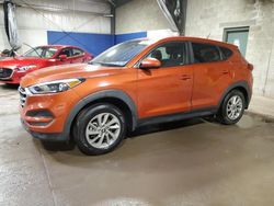Salvage cars for sale at auction: 2017 Hyundai Tucson SE