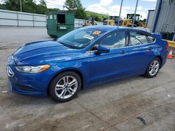 Salvage cars for sale at Lebanon, TN auction: 2018 Ford Fusion SE