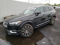 Salvage cars for sale at auction: 2022 Volvo XC90 T6 Inscription