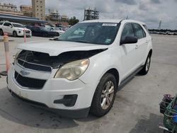 Salvage cars for sale at New Orleans, LA auction: 2013 Chevrolet Equinox LS