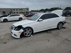 Salvage cars for sale at Wilmer, TX auction: 2013 Mercedes-Benz E 350