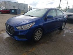 Vehiculos salvage en venta de Copart Chicago Heights, IL: 2018 Hyundai Accent SE