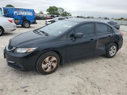 Salvage cars for sale from Copart Haslet, TX: 2013 Honda Civic LX