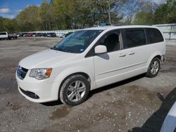 Salvage cars for sale at North Billerica, MA auction: 2012 Dodge Grand Caravan Crew