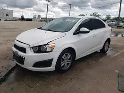 Salvage cars for sale at Chicago Heights, IL auction: 2012 Chevrolet Sonic LT