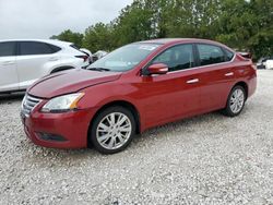 Salvage cars for sale at Houston, TX auction: 2014 Nissan Sentra S