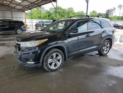 Salvage cars for sale from Copart Cartersville, GA: 2014 Toyota Highlander Limited