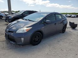 Salvage cars for sale from Copart West Palm Beach, FL: 2013 Toyota Prius