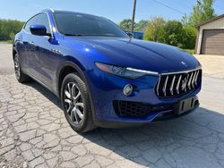 Salvage cars for sale at Dyer, IN auction: 2017 Maserati Levante S