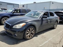 Salvage cars for sale from Copart Vallejo, CA: 2012 Infiniti M37
