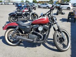 Salvage motorcycles for sale at San Martin, CA auction: 2007 Harley-Davidson XL883 C