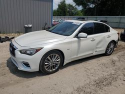 Salvage cars for sale at Midway, FL auction: 2020 Infiniti Q50 Pure