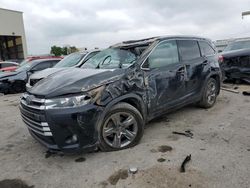 Salvage cars for sale at Kansas City, KS auction: 2019 Toyota Highlander Limited