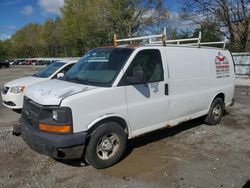 Salvage trucks for sale at North Billerica, MA auction: 2006 Chevrolet Express G1500