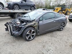Salvage cars for sale from Copart North Billerica, MA: 2015 Honda Civic SI