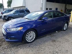 Salvage cars for sale at Blaine, MN auction: 2015 Ford Fusion SE Hybrid