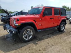 Vehiculos salvage en venta de Copart Bowmanville, ON: 2023 Jeep Wrangler Sahara