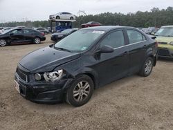 Salvage cars for sale at Greenwell Springs, LA auction: 2012 Chevrolet Sonic LT
