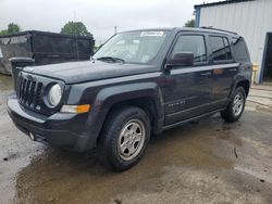 Salvage cars for sale at Shreveport, LA auction: 2015 Jeep Patriot Sport