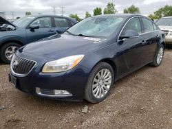Salvage cars for sale from Copart Elgin, IL: 2013 Buick Regal Premium