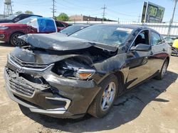 Salvage cars for sale at Chicago Heights, IL auction: 2018 Chevrolet Malibu LS