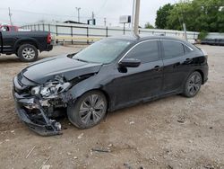 Salvage cars for sale at Oklahoma City, OK auction: 2019 Honda Civic EX