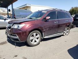 Salvage cars for sale from Copart Hayward, CA: 2010 Acura MDX Technology