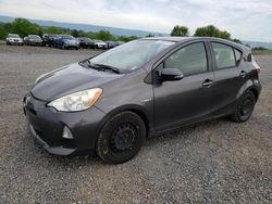 Salvage cars for sale at Chambersburg, PA auction: 2012 Toyota Prius C