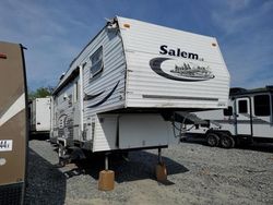 Salem salvage cars for sale: 2005 Salem Forest River
