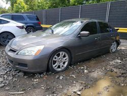 Honda Accord ex Vehiculos salvage en venta: 2007 Honda Accord EX