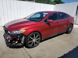 Salvage cars for sale at Ellenwood, GA auction: 2015 Ford Fusion S